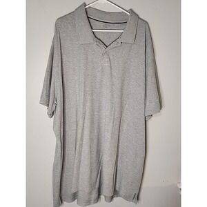 Covington Polo Shirt Short Sleeve Button‎ Up Mens Size 3XL Gray